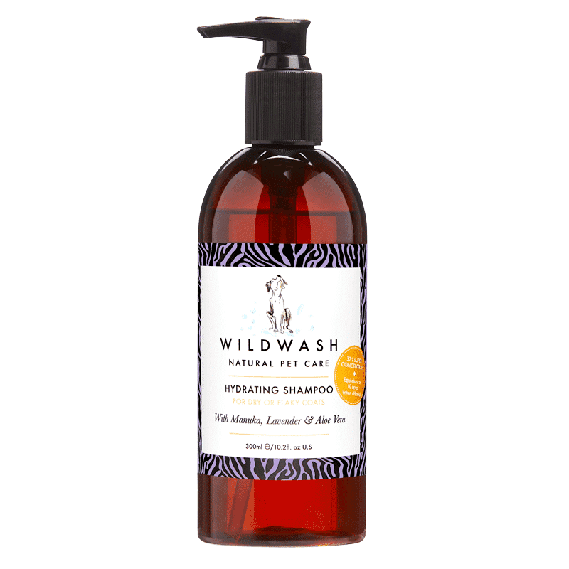 WildWash Pro Hydrating Shampoo 300ml Flasche